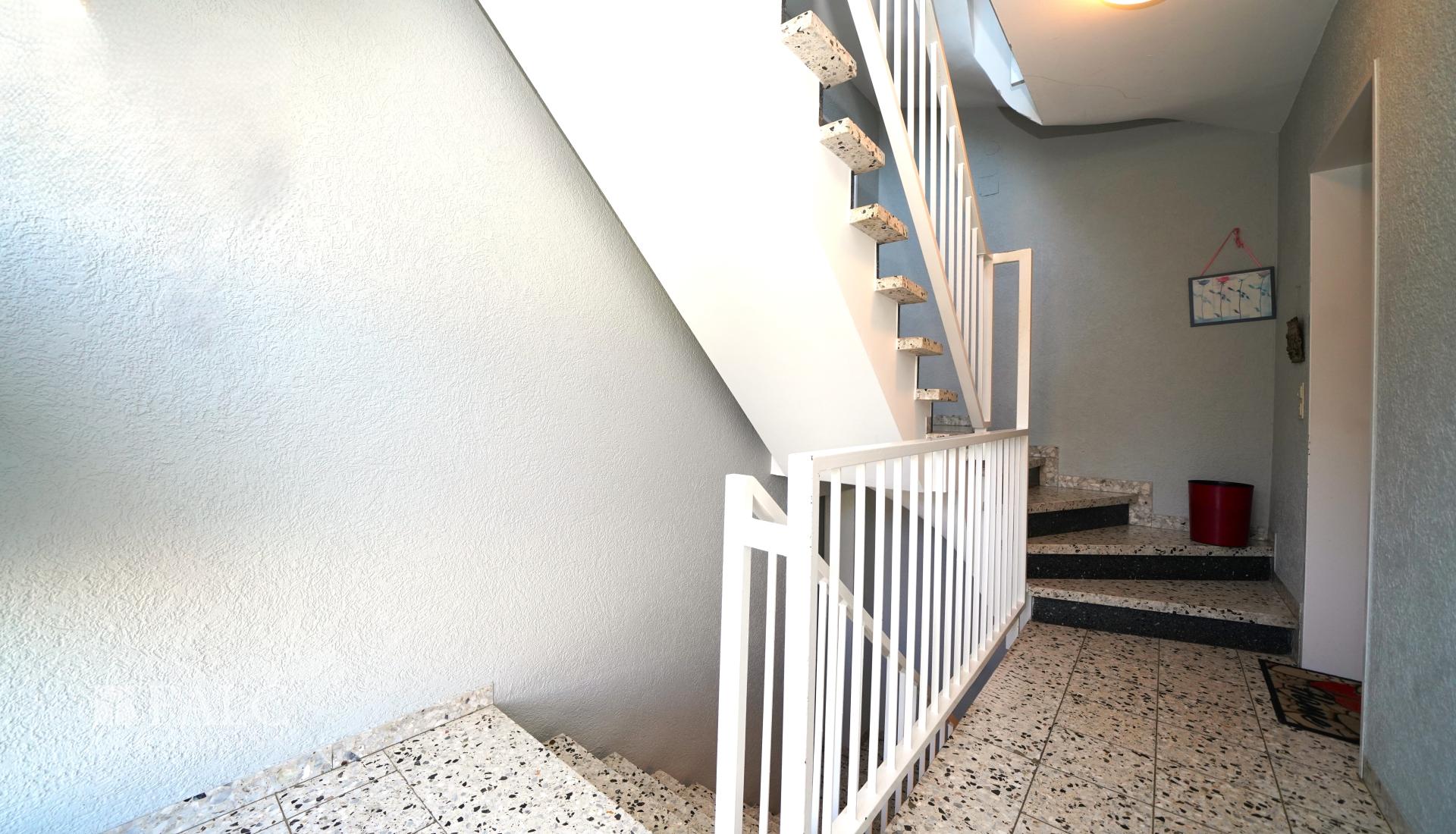 Gepflegter Eingangsbereich